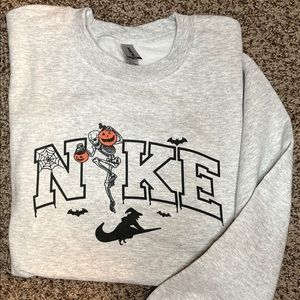 Nike Inspired Spooky Crew Neck